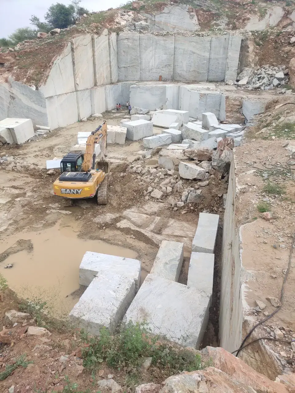 Marble Quarry — Makrana Belt, Rajasthan